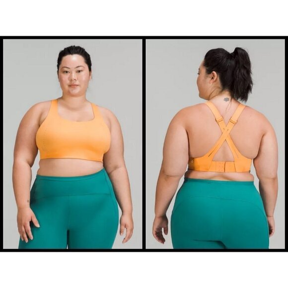 💕LULULEMON💕 Airsupport Bra ~ High Support Sports Bra Warm Apricot 36C NWT - Picture 9 of 14